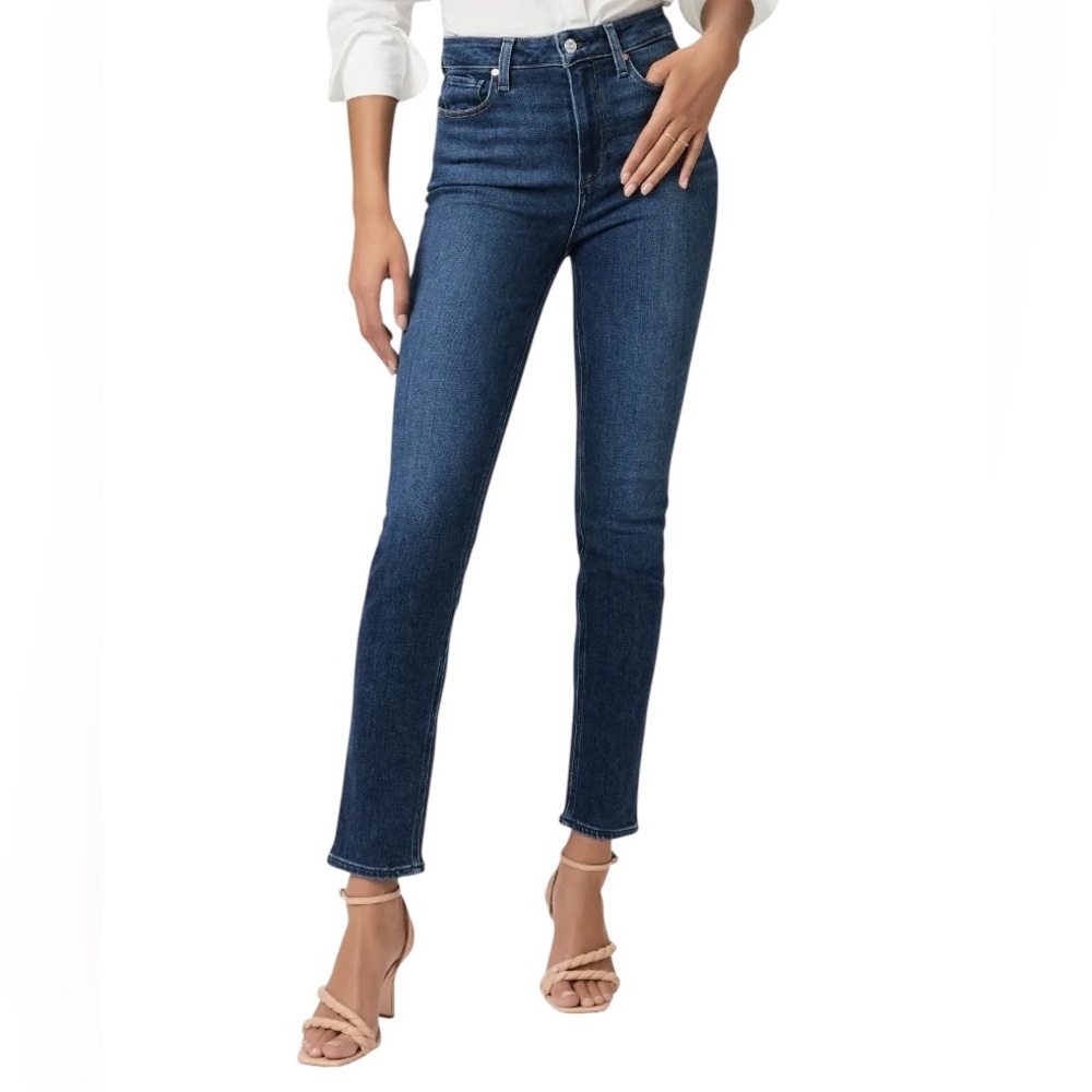 PAIGE Gemma High Rise Skinny Jean in Sketchbook Size 31 EUC